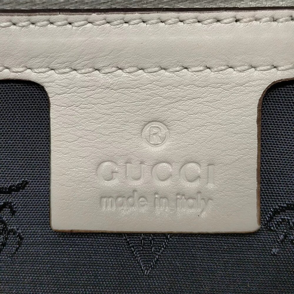 Gucci Hysteria White Satchel with Gold Accents - Picture 10 of 12